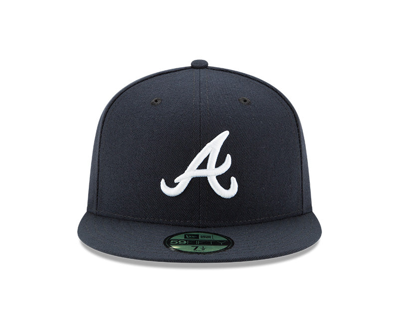 Atlanta Braves New Era 59-Fifty Authentic Collection On-Field Hat Road