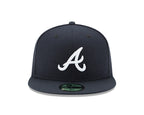 Atlanta Braves New Era 59-Fifty Authentic Collection On-Field Hat Road