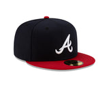 Atlanta Braves New Era 59-Fifty Authentic Collection On-Field Hat Home