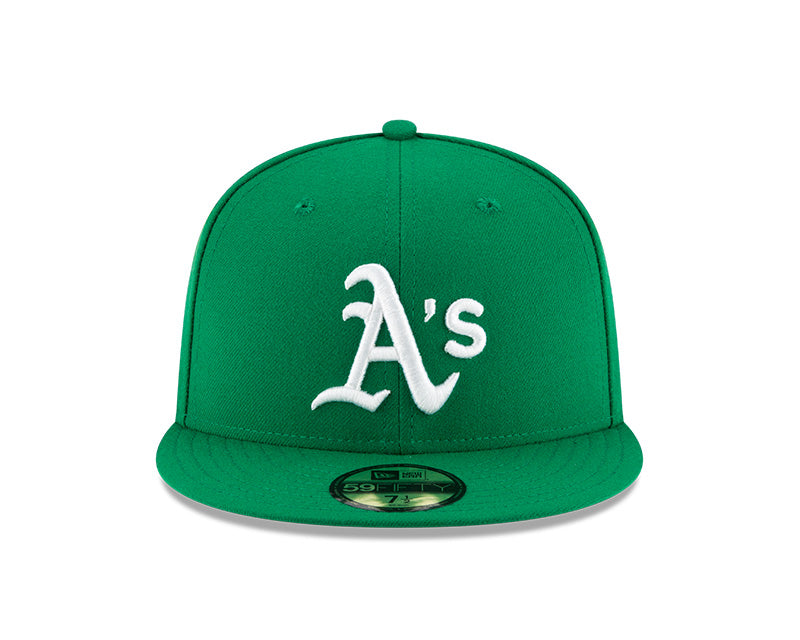 MLB Athletics New Era Authentic Collection On-Field 59FIFTY Fitted Hat Alt