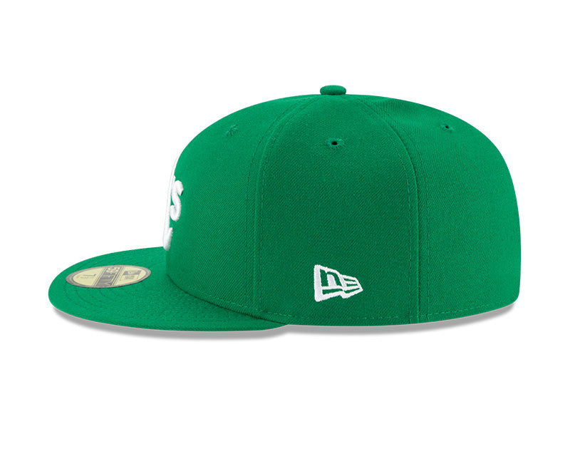 MLB Athletics New Era Authentic Collection On-Field 59FIFTY Fitted Hat Alt