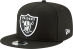 Las Vegas Raiders NFL New Era Men's 9Fifty Black Snapback Hat