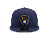 Milwaukee Brewers New Era 59-Fifty Authentic Collection On-Field Hat Home