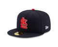 St. Louis Cardinals New Era 59-Fifty Authentic Collection On-Field Hat Alt