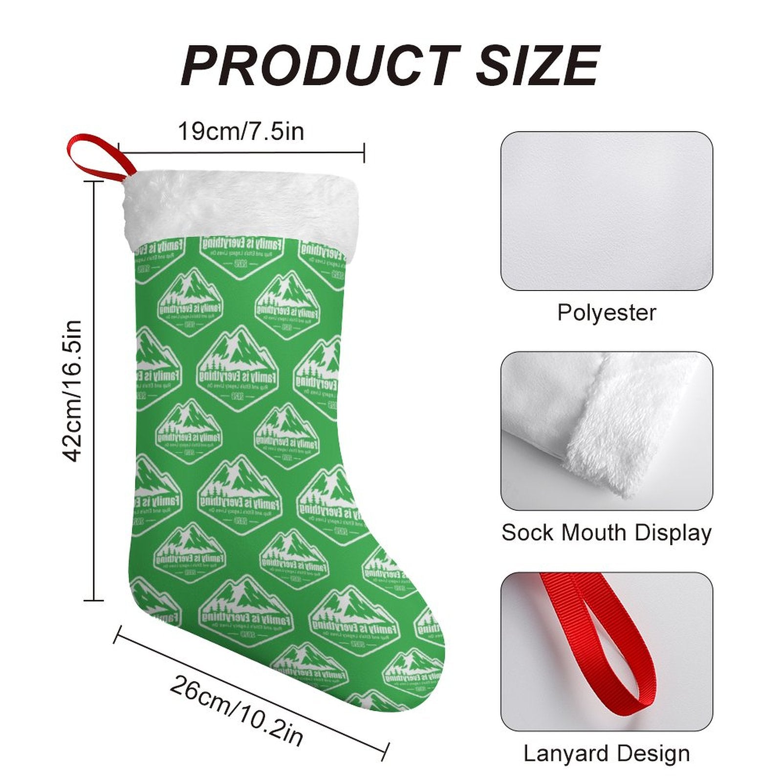 Family Reunion Christmas Stocking