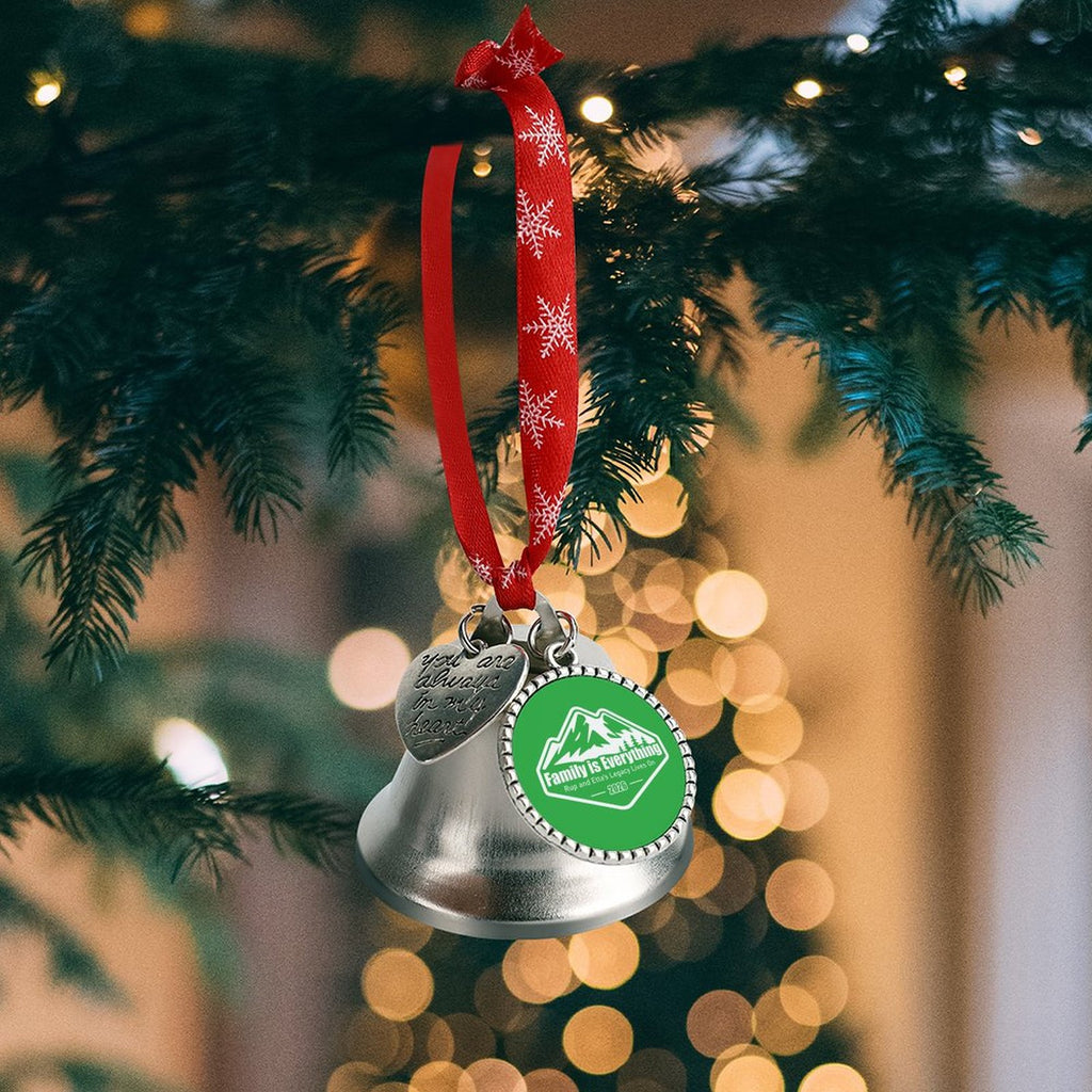 Reunion Christmas Bell Ornament