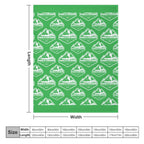 Family Reunion Flannel Blanket (One-sided Printing)-50"×60"