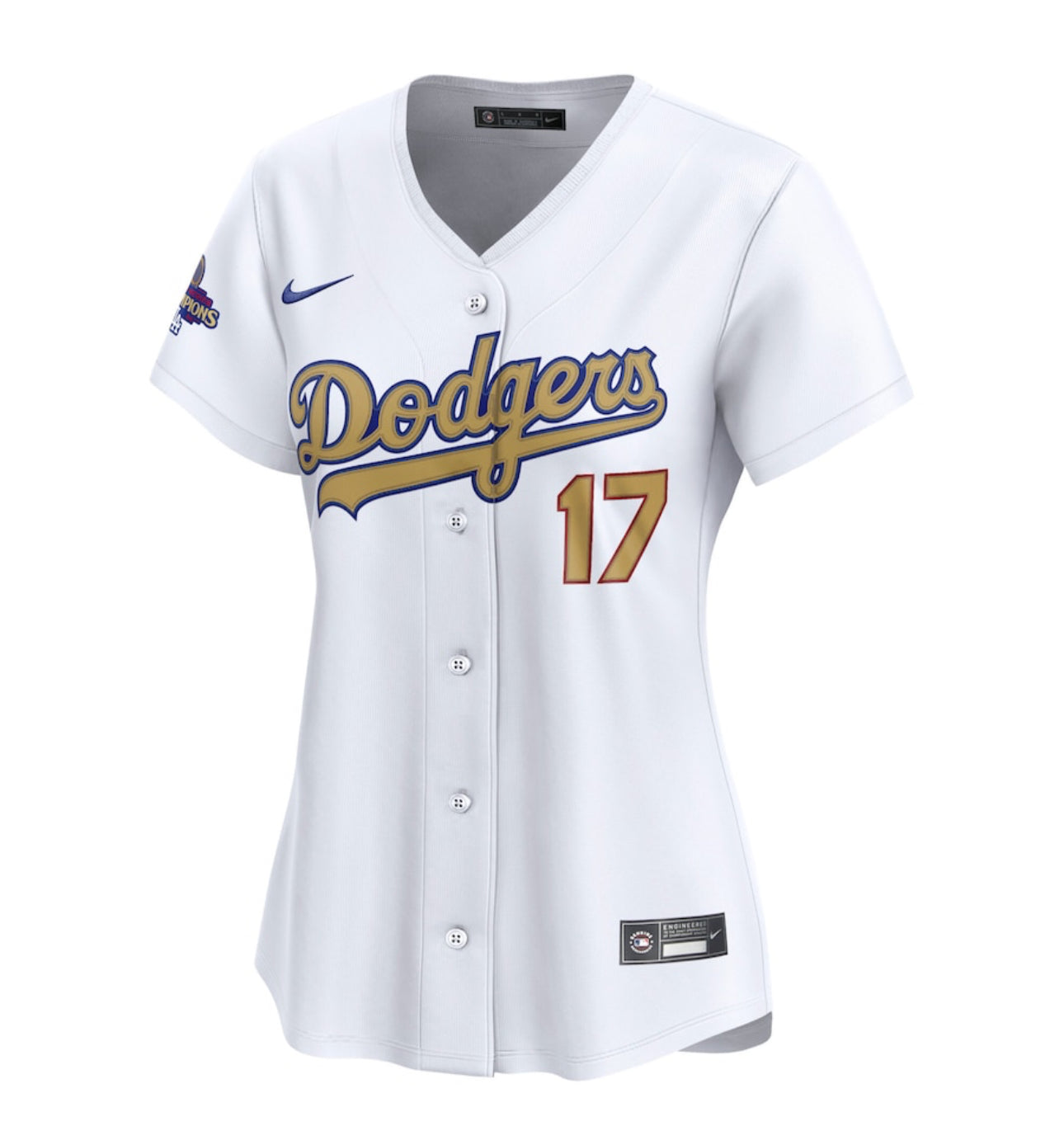 Women's Shohei Ohtani Los Angeles Dodgers 2025 Gold Collection Limited Jersey