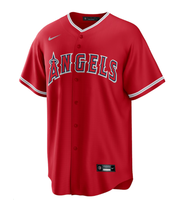 MLB Los Angeles Angels Nike Replica Jersey ALT
