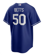 MLB LA Dodgers Betts Nike Replica Jersey ALT