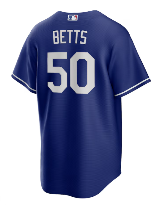 MLB LA Dodgers Betts Nike Replica Jersey ALT