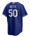 MLB LA Dodgers Betts Nike Replica Jersey ALT