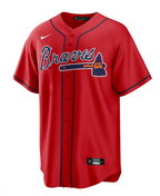Nike Men's MLB Atlanta Braves Replica Jersey Alternate