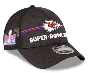 Kansas City Chiefs Super Bowl LVIII Participant New Era 9Forty Adjustable Hat - Black