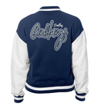 Women's New Era  NFL Fleece Full-Snap Varsity Jacket