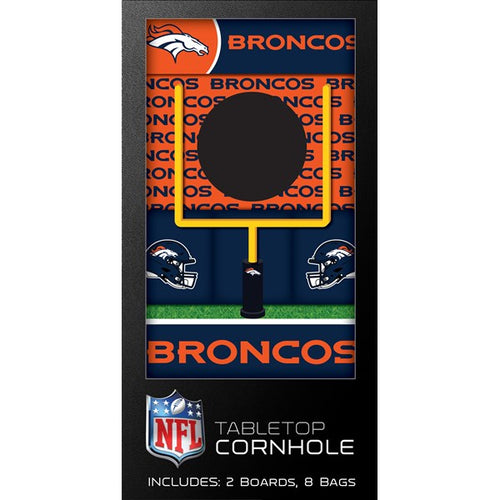 Denver Broncos NFL Tabletop Cornhole