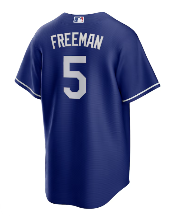 Nike Men's MLB Los Angeles Dodgers Freeman Replica Jersey Alternate