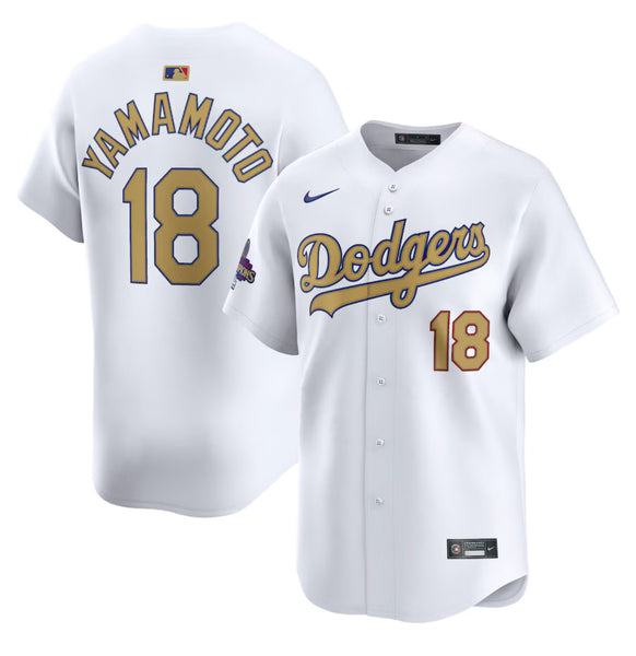 Yoshinobu Yamamoto Los Angeles Dodgers 2025 Gold Collection
