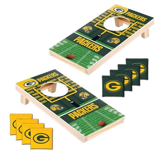 Green Bay Packers NFL Tabletop Cornhole