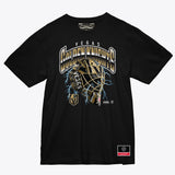 Vegas Golden Knights Men's Mitchell and Ness Crease Lightning T-Shirt
