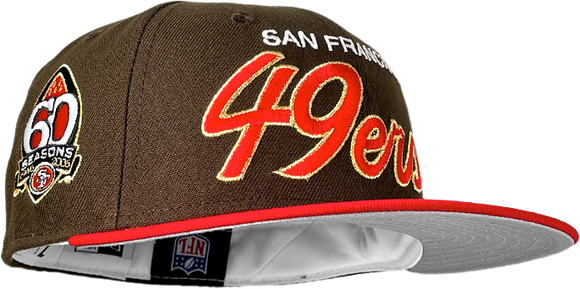 5950 San Fransisco 49ers Walnut/Scarlet