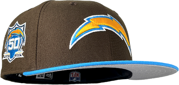5950 Los Angeles Chargers Walnut/ Reef Blue