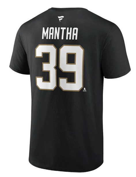Vegas Golden Knights Anthony Mantha Name & Number Tee