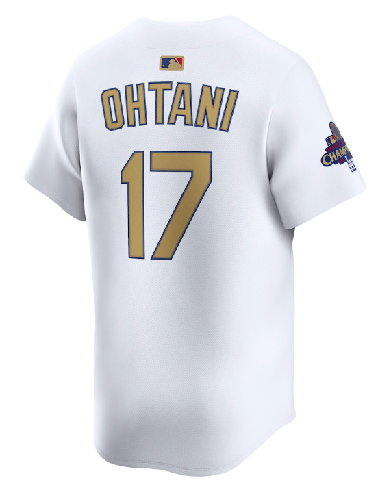 Dodgers player Shohei Ohtani celebrates 50/50 achievement