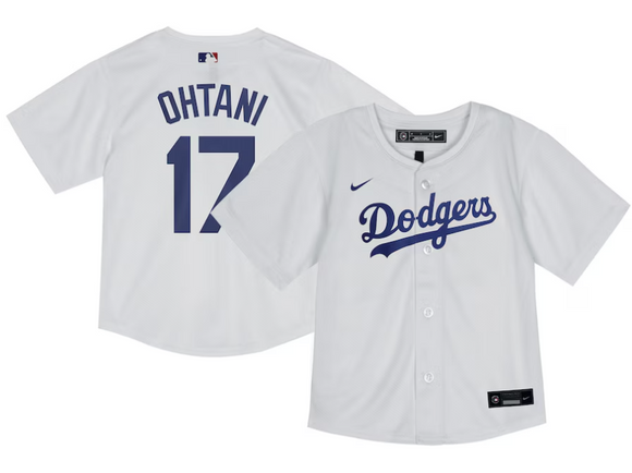 Toddler Los Angeles Dodgers Shohei Ohtani Nike White Home Game Player Jersey