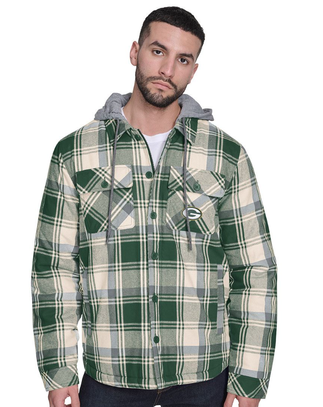 NFL G-III Apparel Group Fullback Plaid Jacket – Vegas Sports