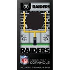 Las Vegas Raiders NFL Tabletop Cornhole