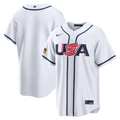 Nike USA Mens White 2026 World Baseball Classic Baseball Jersey