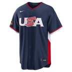 Nike USA Men's Navy 2026 World Baseball Classic Baseball Jersey