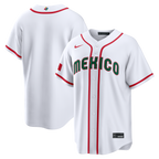 Nike Mexico Men's White 2026 World Baseball Classic Baseball Jersey