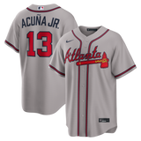 Nike Men's MLB Atlanta Braves Acuna Jr. Replica Jersey Road