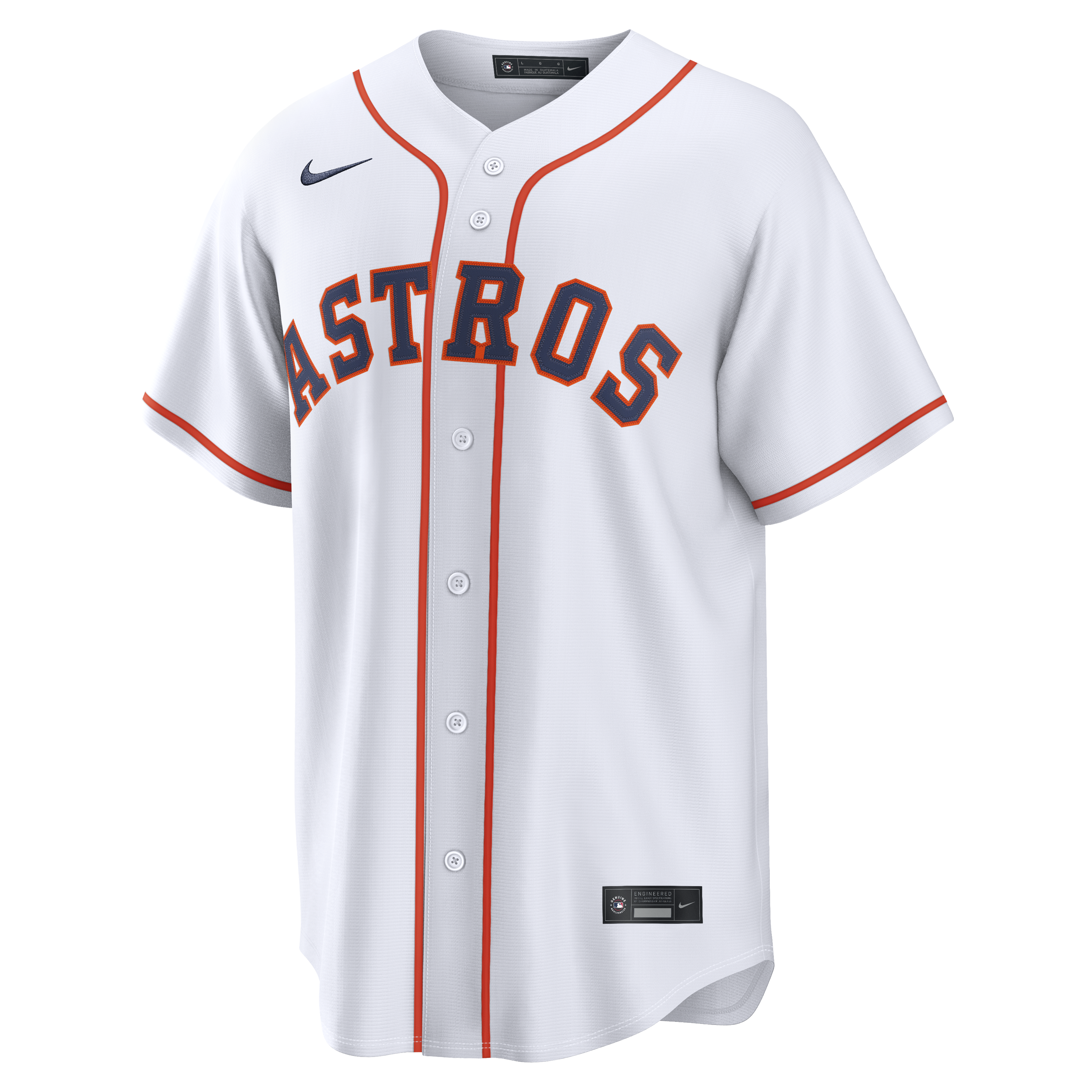 Nike Men's MLB Houston Astros Jose Altuve Replica Jersey Home