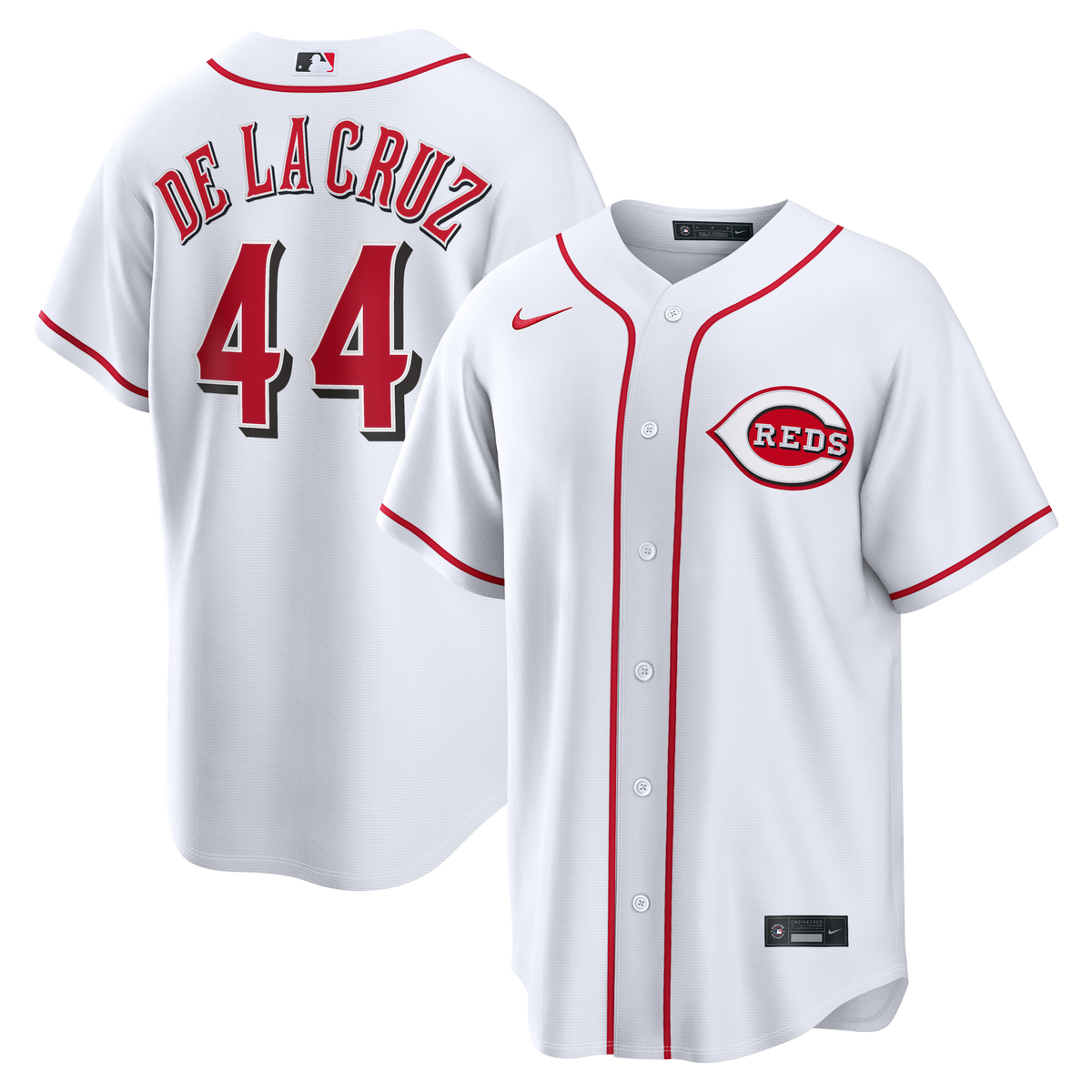 Nike Men's MLB Cincinnati Reds Elly De La Cruz Replica Jersey