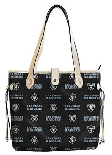 Las Vegas Raiders Patterned Tote