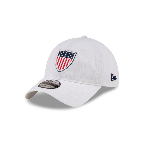 Team USA Olympics Shield White 9TWENTY Adjustable
