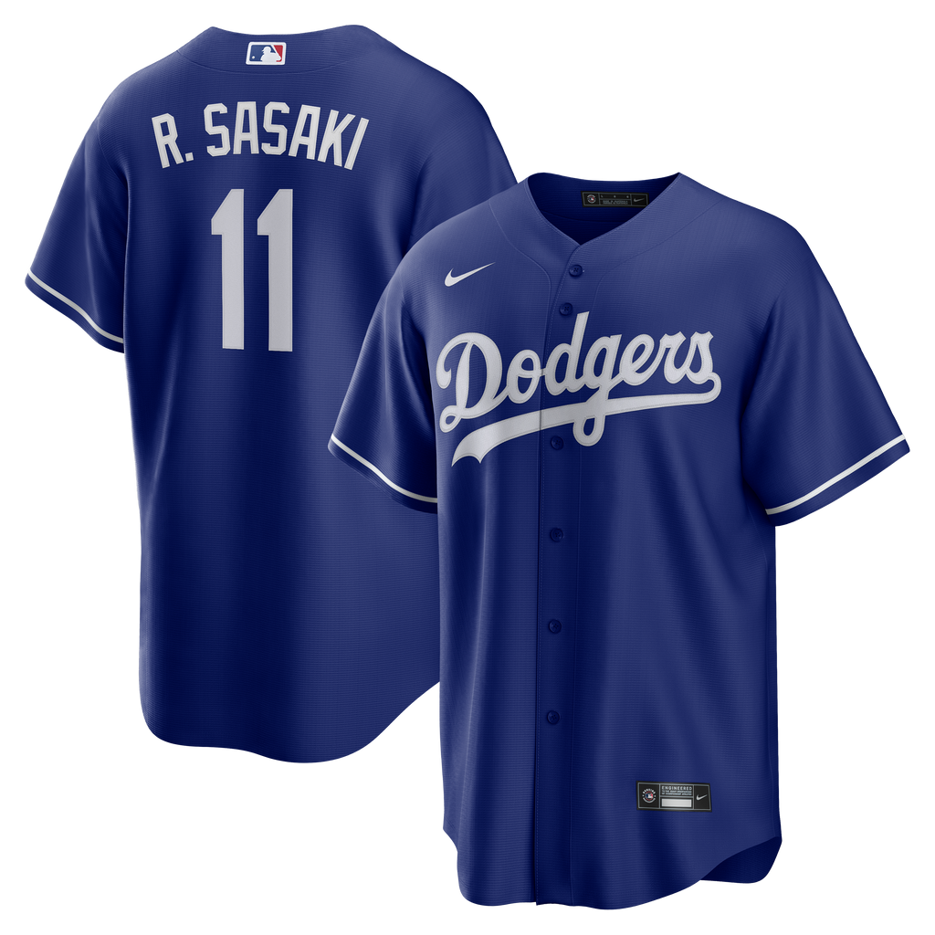 Nike Men's MLB Los Angeles Dodgers Roki Sasaki Replica Jersey Alternate