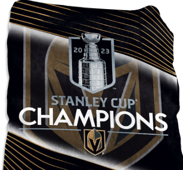 Vegas Golden Knights 2023 Stanley Cup Champions 50'' x 60'' Silk Touch Throw Blanket