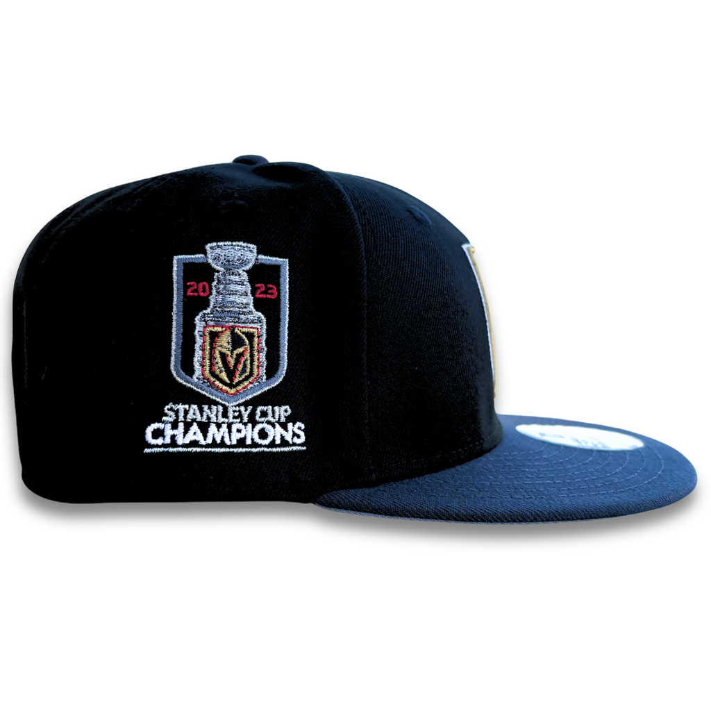 Vegas Golden Knights New Era 59-Fifty Fitted 2023 Stanley Cup Champions Black/ Gray 2 Tone Hat