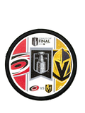 Vegas Golden Knights VS Carolina Hurricanes 2026 Stanley Cup Finals Matchup Puck