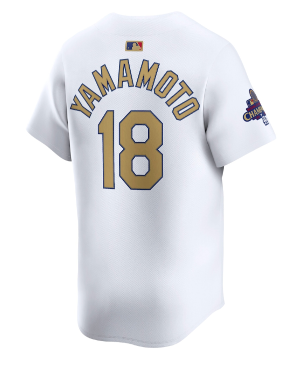 Dodgers 野球ユニフォーム　のみ　M Men's Los Angeles Dodgers Yoshinobu Yamamoto Nike White Home
