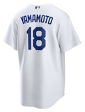 Nike Men's MLB Los Angeles Dodgers Yoshinobu Yamamoto Replica Jersey Home
