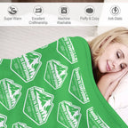 Family Reunion Flannel Blanket (One-sided Printing)-50"×60"