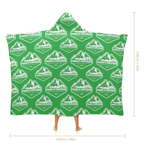 Family Reunion Hooded Blanket Wrap Hooded Blanket-50"x60"/ 130x150cm