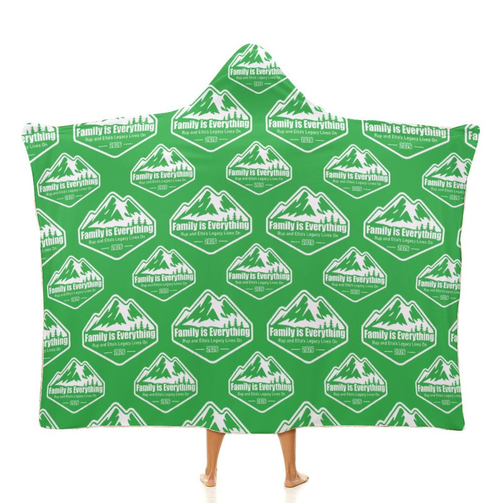 Family Reunion Hooded Blanket Wrap Hooded Blanket-50"x60"/ 130x150cm