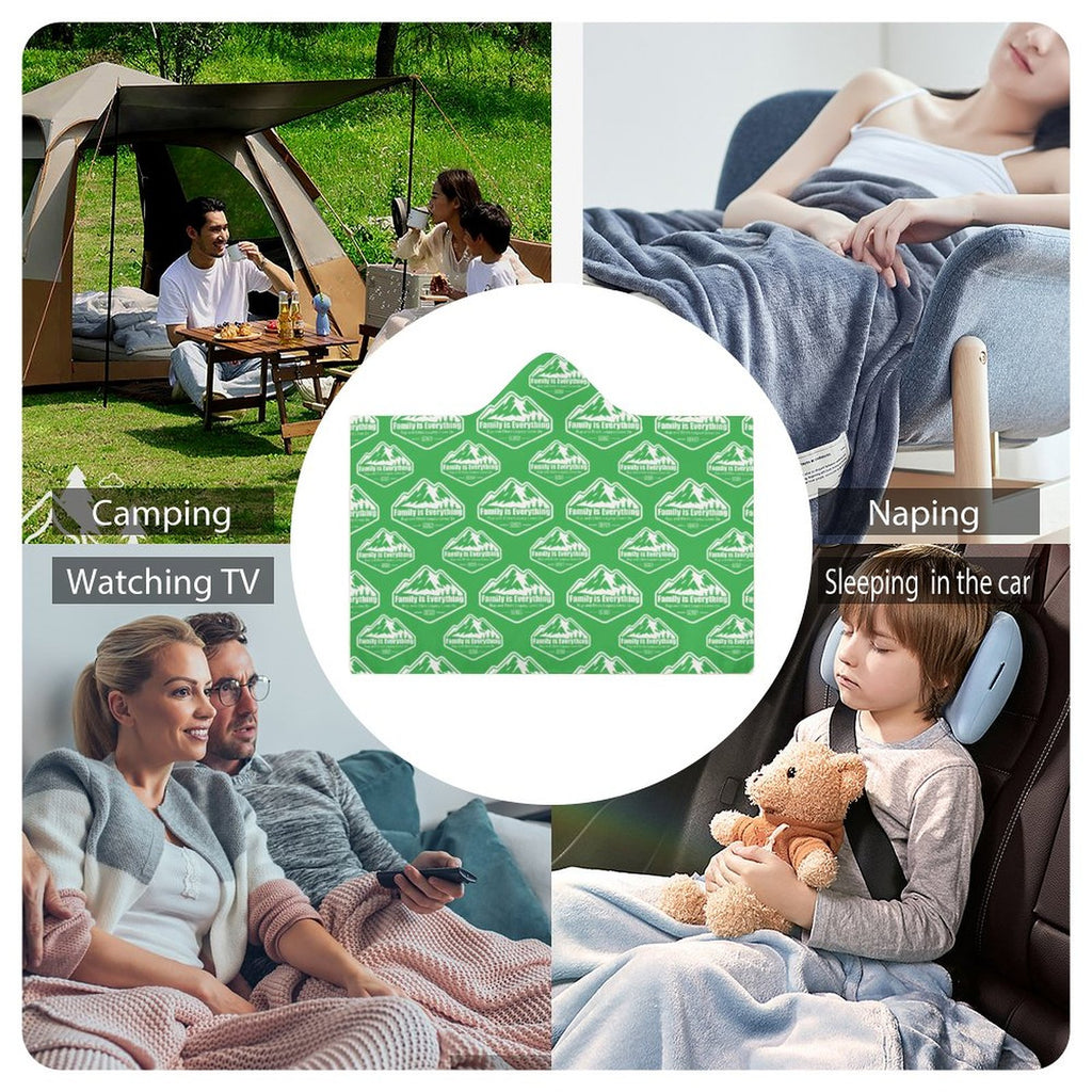 Family Reunion Hooded Blanket Wrap Hooded Blanket-50"x60"/ 130x150cm