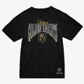 Vegas Golden Knights Women's Mitchell and Ness Hip Check T-Shirt - Black
